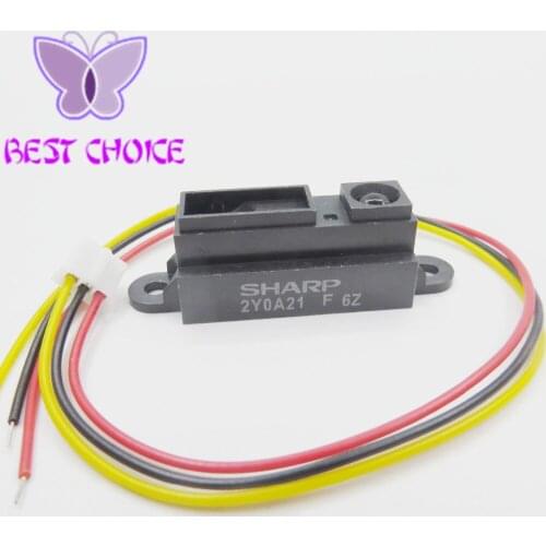 5PCS IR Sensor GP2Y0A21YK0F Measuring Detecting Distance Sensor 10 to 80cm with Cable for Arduino