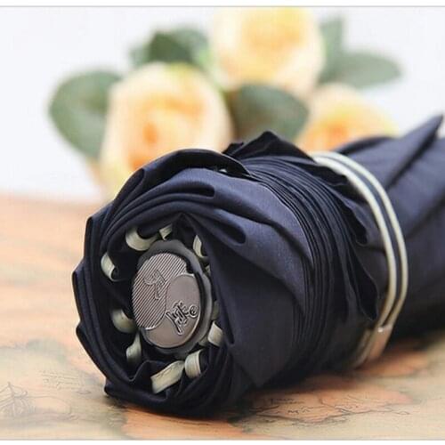 Compact Holding Umbrella - 10Full Steel Ribs 116CM 48Inch Canopy Waterproof Windproof Parasol Women Men Travel Business Umbrella