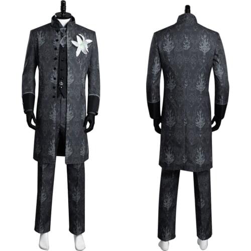 Twisted-Wonderland Idia Cosplay Costume Adult Uniform Coat Outfits Halloween Carnival Costume Custom Made