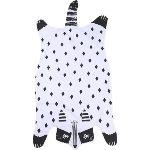 Fashion Baby Blanket Game Mat Play Mat Bear Blanket Baby Tiger Blanket Animal Carpet Warm Bear Play Mats Spring Winter