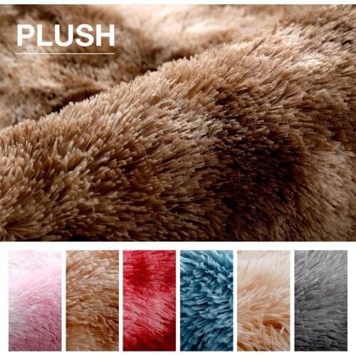 Soft Area Rug Fluffy Round Rug Shaggy Circular Rug For Bedroom Living Room Home Decor Rug Home Garden Air Conditioning Blanket