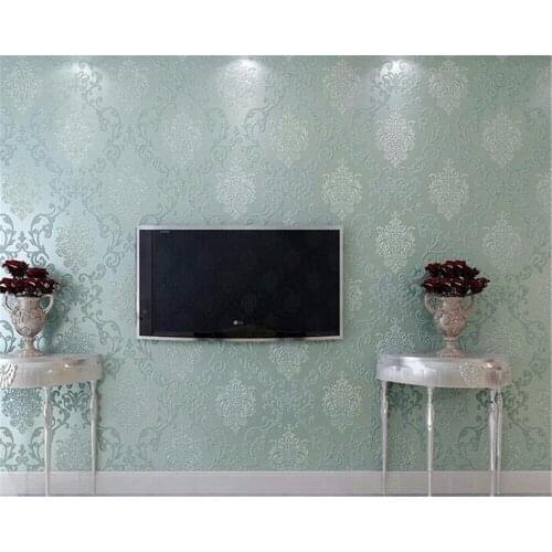 Beibehang 3D living room bedroom wallpaper Damascus style 3D wallpaper home decoration papel de parede wallpaper for walls 3 d