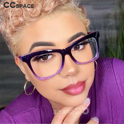 49547 TR90 Cat Eye Anti Blue Light Optical Glasses Frames Men Women TR90 Fashion Computer Eyeglasses