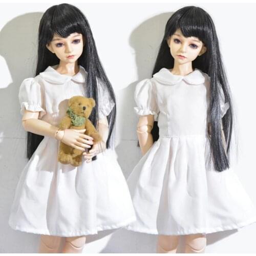 1/3 1/4 1/6 BJD doll clothes SD doll solid color fashion dress 30 40 60cm ICY Bjd doll clothing accessories girls toys
