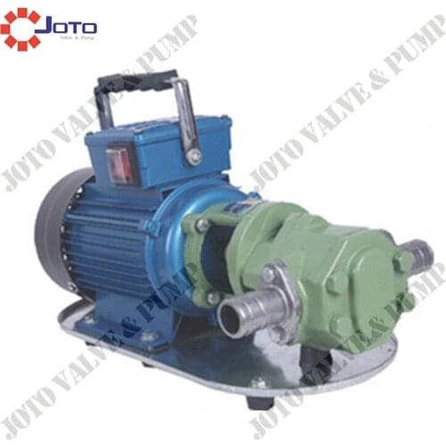 Wholesale China Market Price Cast Iron Electric Gear Pump for Fuel Oil 550W 220V/50HZ