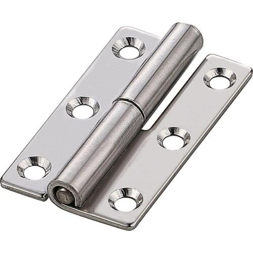 Lift Off Hinge Stainless Steel 304 Polished Finish Left Handedness Stainless Steel Furniture Cabinet Drawer Door Furniture