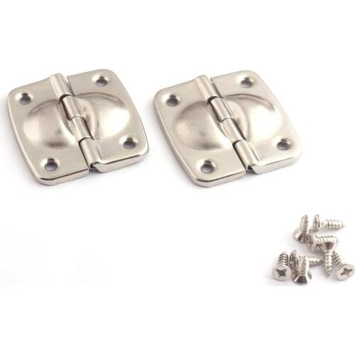 Cabinet Door Hinges Decorative Box Hinges Metal Foldable Hinges for Wooden Cases Jewelry Boxes Wine Boxes Toolbox