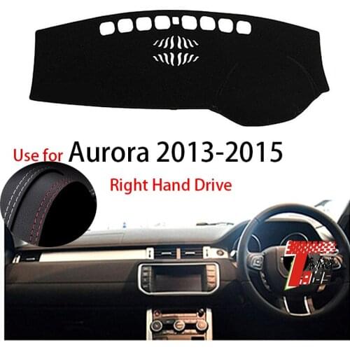 TAIJS Factory New Arrival Classic Leather Car Dashboard Cover For LAND ROVER Aurora 2013 2014 2015 Right hand drive
