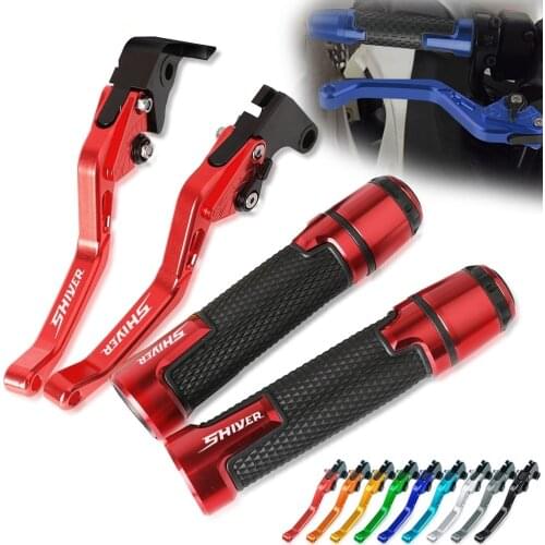 Brake Handle Clutch Levers Thruster Grip Handle Bar Cap For APRILIA SHIVER 2007 2008 2009 2010 2011 2012 2013 2014 2015 2016