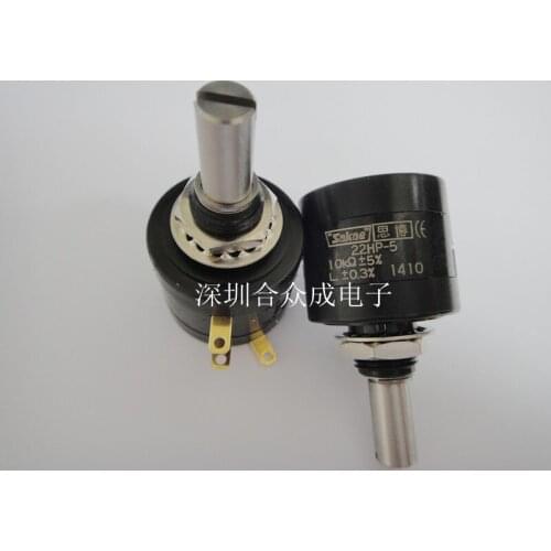 Japan SAKAE 22HP-5 10K 5 laps 5-turn potentiometer original authentic spot multi-turn potentiometer switch