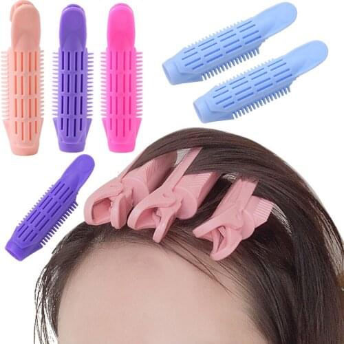 Fashion Natural Fluffy Hair Clip Portable Plastic Hair Root Clip Roller Wave Fluffy Hair Curler Hair Styling Tool Accessories