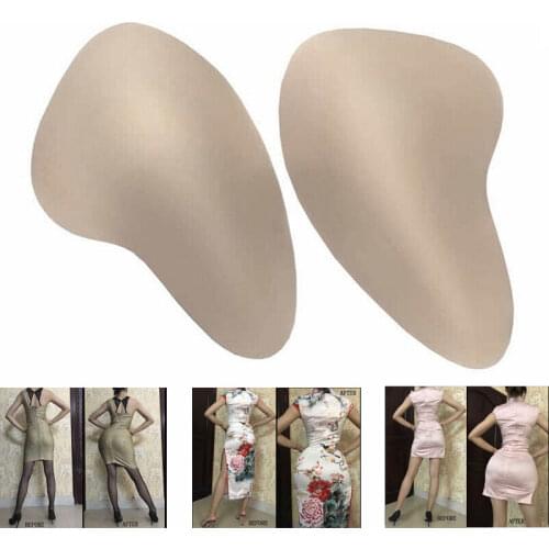 1 Pair Thigh Hips Pads Soft Buttock Lifter Sponge Pads Shaper Women Fake Ass Hip Enhancer Hip Padded Contour