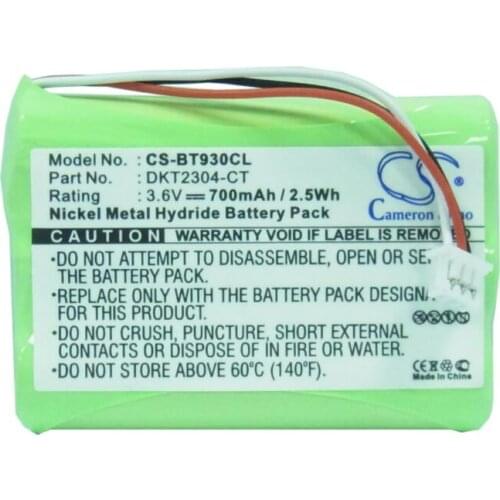 Cameron Sino 700mAh battery for CASIO MA-240 MH-200 3201013 for INTER-TEL Axxess INT4000 INT400 for NEC 730082 730087