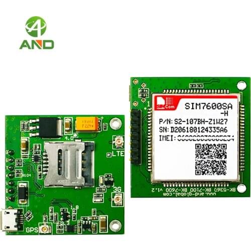 B1 B2 B3 B4 B5 B7 B8 B28 B40 LTE SIM7600SA-H CORE board,CAT4 SIM7600SA-H breakout board
