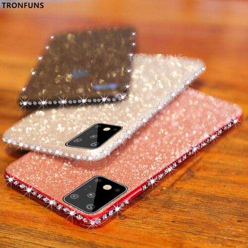 Crystal Diamond Glitter Case for Samsung Galaxy A51 A71 A50 A70 A30 A20 A10 A40 A90 A01 S20 S10 S9 Plus Ultra Soft Silicon Cover