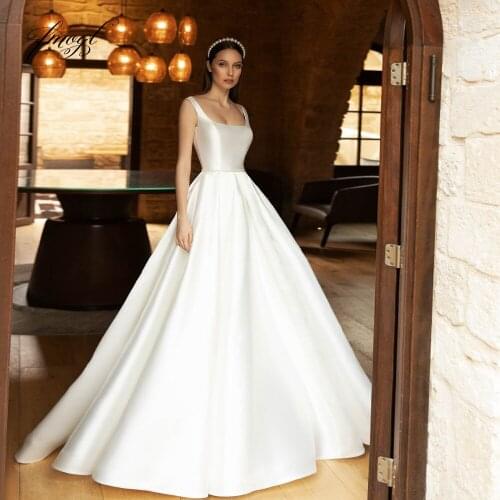 FMOGL Sleeveless Wedding Dresses