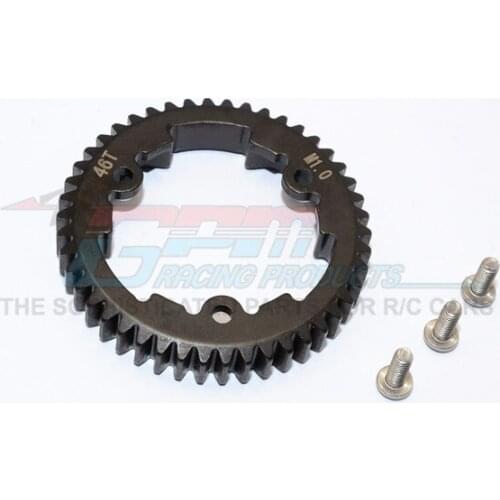 GPM STEEL SPUR GEAR 46T (M1.0) For TRAXXAS XO-01 RC Upgrade