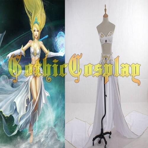 Janna Cosplay LOL Cosplay Dress Halloween Carnival Game Cosplay Costume
