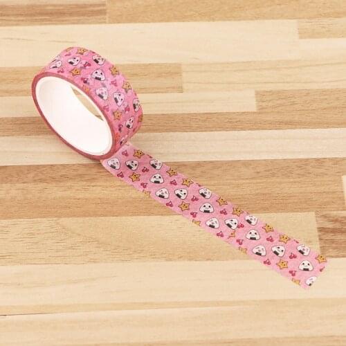 G2291 Cartoon Rice ball DIY Scrapbooking Sticky Adhesive Washi Paper Tape Printed Patterns Stickers Decals