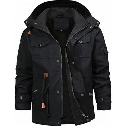 Men Jacket Coats Vogue Trench Coat New Winter Casual Thick Overcoat Black Gentleman Jacket Male Long Jacket Dropshipping