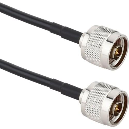 N Male To N Male Straight Crimp RG58 1M 3FT RF Jumper Pigtail Cable