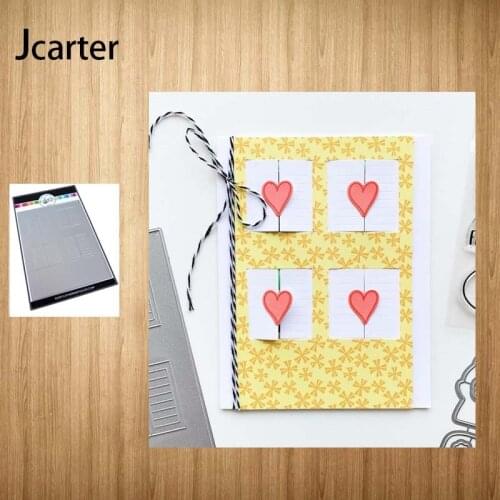 New Arrival Metal Cutting Dies Rectangle Frame Craft Handmade Knife Mould Blade Punch Stencils Dies Cut for Scrapbooking Model