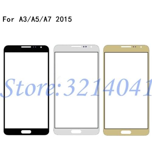 For Samsung Galaxy A3 A5 A7 2015 A300 A300F A500 A500F A700 A700F Touch Screen Sensor Panel Digitizer Glass