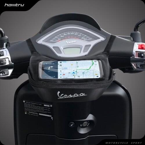 Scooter Storage Bag Waterproof Navigation Bags Case for Vespa GTS GTV LX LXV Sprint Primavera