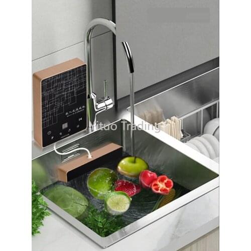 Ultrasonic Dishwasher Automatic Household Fruit and Vegetable Disinfection Sink Integrated Desktop Free Installation EF