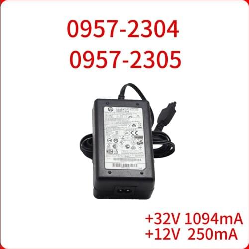 12V250MA AC Adapter Charger 0957-2304 0957-2305 For HP Officejet 6100 6600 6700 7110 7610 7612 Printer Scanner Power Original
