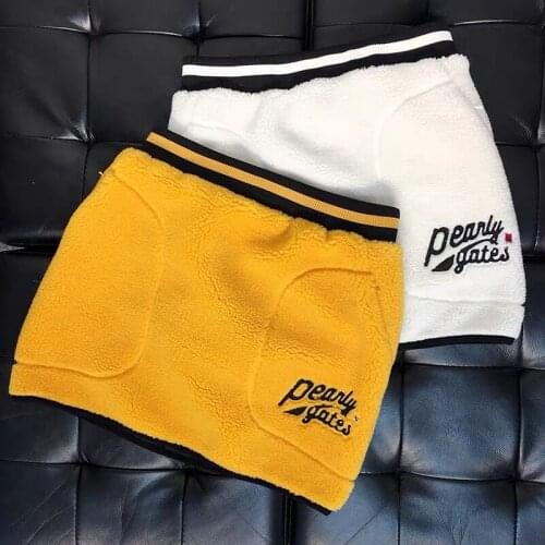 Winter Womens Golf Short Skirt Fashionable Cashmere Warm Skirt