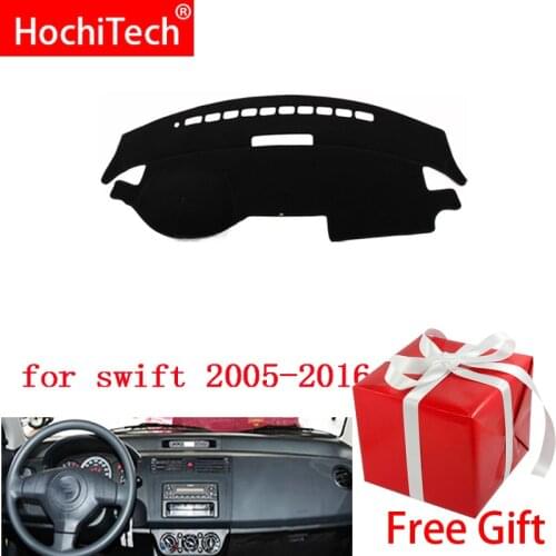 For Suzuki Swift Sport 2005-2009 2010 Right and Left Hand Drive Car Dashboard Covers Mat Shade Cushion Pad Carpets Accessories