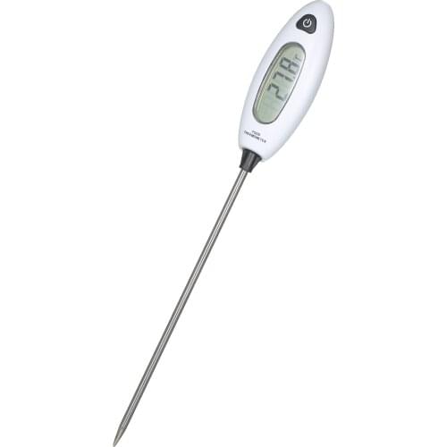 LCD Digital Food Thermometer 5.9-inch Probe Pen-type Kitchen Thermometer Instant Read for Meat Milk Food Liquid Cooking Baking