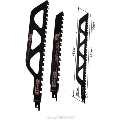 Demolition Masonry Reciprocating Saw Blade for Cutting Brick Stone Alloy Steel Teeth Blades N17 20 Dropshipping