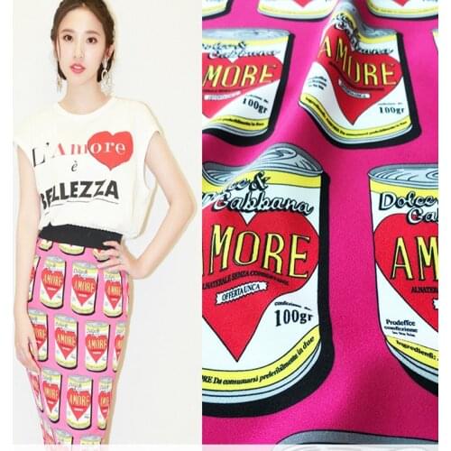 European brand golden classic digital printing fabric, can digital printing, sewing fabric factory store is not out of stock