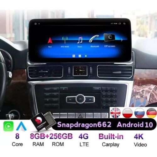 For Mercedes Benz ML GL GLE GLS W166 X166 Android Radio Recorder Car Multimedia Player Stereo Head Unit Map GPS Navigation Audio