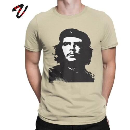Che Guevara T-Shirts for Men Cuba Socialism Communist T Shirts Crew Neck 100% Cotton Short Sleeve Tees Adult Vintage Tops 3XL