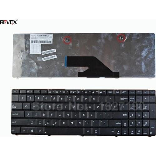 New US Laptop Keyboard For ASUS K75 BLACK For Win8 Repair Notebook Replacement keyboards