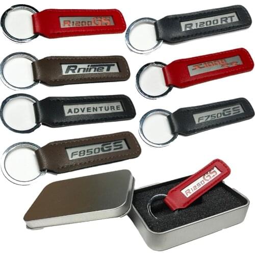 New Arrival! Motorcycle Keychain Key Chain fits For BMW R1200GS LC/ADV R1250GS R1200RT F750GS F850GS R NINE T S1000RR Key Holder