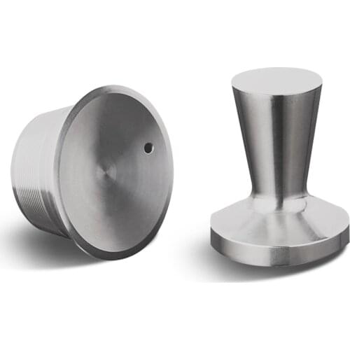 Recargable Nescafe Capsula Dolce Gusto Reusable Capsule Metal Dolce Gusto Filter Caps Dolce Gusto Reutilizables 3 Pods 1 Tamper