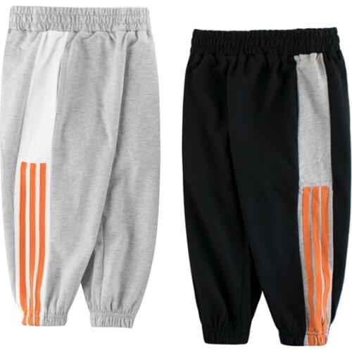 Boys Sport Pants Solid Baby Girls Casual Sports Jogging Running Infant Kids Children Trousers For 2 3 4 5 6 7 8 Years New Yeas