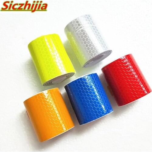 Waterproof reflective safety warning tape sticker car motorcycle for Volvo S40 S60 S80 XC60 XC90 V40 V60 C30 XC70 V70