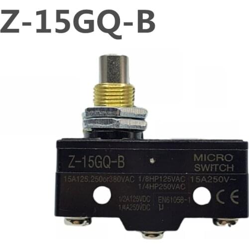 Z-15GQ-B Push Button Plunger Momentary Micro Limit Switch SPDT 16A