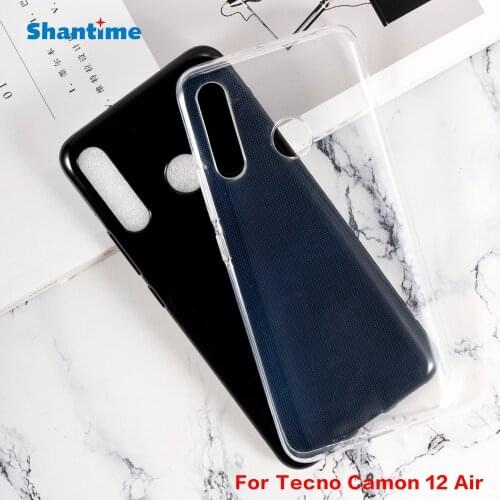 For Tecno Camon 12 Air Gel Pudding Silicone Phone Protective Back Shell For Tecno Camon 12 Air Soft TPU Case