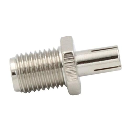 100pcs RF Coaxial Adapter SMA To TS9 Coax Jack Connector SMA Female Jack To TS9 Male Plug Silver
