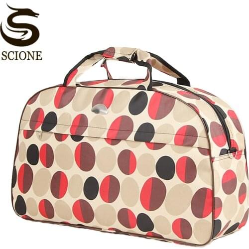 Women Travel Bags Men Luggage Travel Duffel Bags Nylon Waterproof Daily Travel Handbag Print Shoulder Bag bolso deporte gimnasio