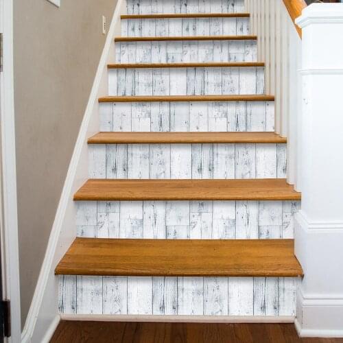 Wood Wallpaper Scandinavian Style Vinyl Self-Adhesive Peel and Stick Vintage Faux Wood Contact Paper For Home Decor