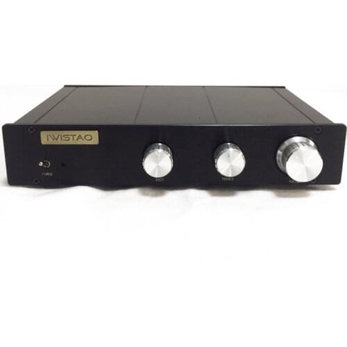Electronical 2 Way Crossover Preamplifier HIFI Linkwitz-Riley filter 4-Channel Output Crossover-point 2.2K Hz Customized