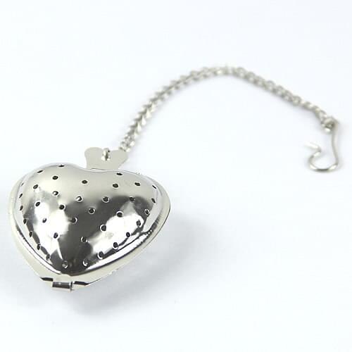 Heart Shape Stainless Steel Infuser Filter Strainer Tea Spice Ball Spoon for kitchen accessories