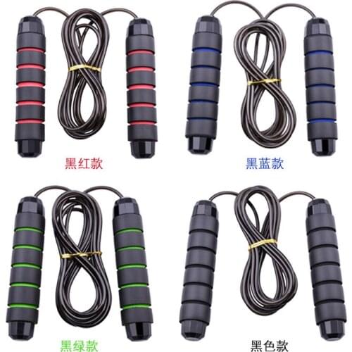 Men And Women Home Fitness Equipment Non-slip Handle Wire Skipping Rope Weight Loss Stationery Rope Jumping